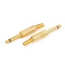 GBC - 29.0900.00 Jack Mono 6.3mm² Golden Brass Connectors Onetrade